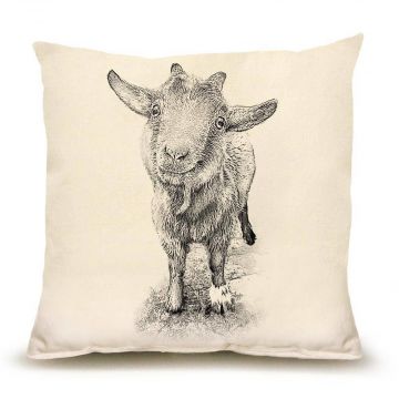 Goat "Rusty" Pillow