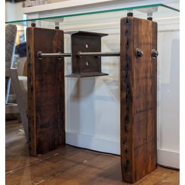 Floating I-Beam Table