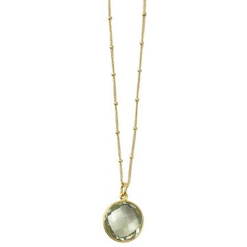 Green Amethyst Necklace