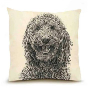 Labradoodle Pillow