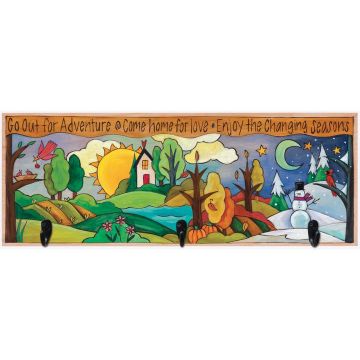 Moments in Time Coat Rack