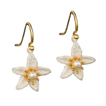 Petite Orange Blossom Earrings