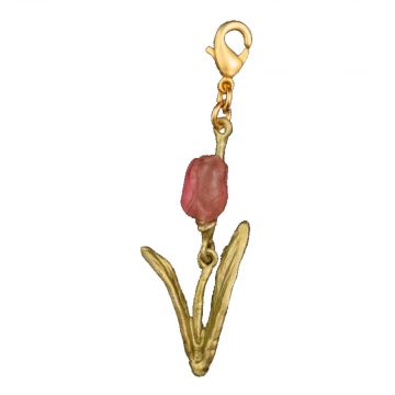Pink Tulip Charm