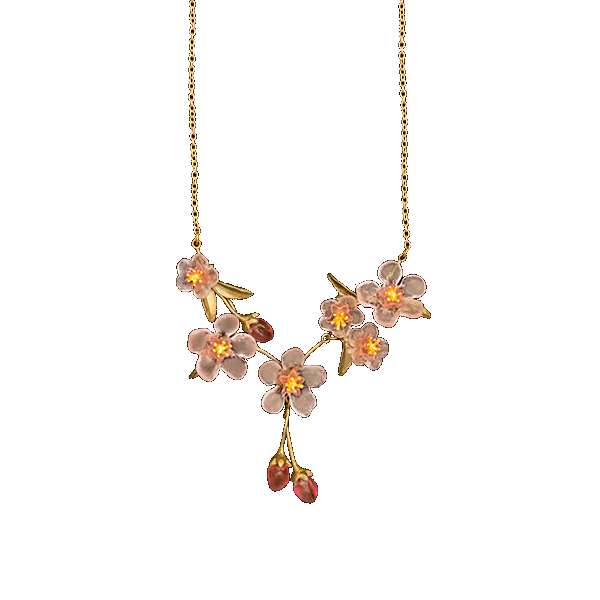 Peach Blossom Necklace