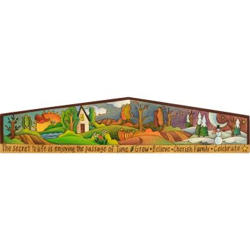 Wheel of Life Door Topper