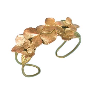 Hydrangea Cuff Bracelet