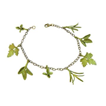 Petite Herb Charm Bracelet
