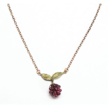Raspberry Dainty Pendant