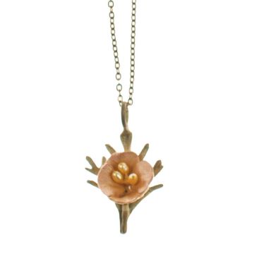California Poppy Petite Pendant