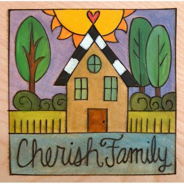 6" x 6" Caitlin's House Plaque
