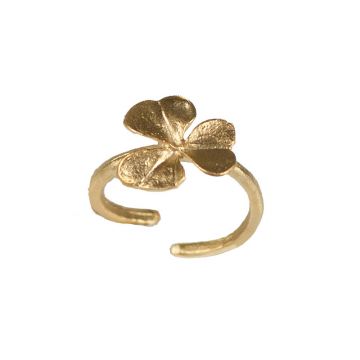 Clover Adjustable Ring