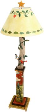 Floor Lamp with Landscape