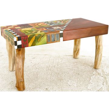 Quilted Nature Bench