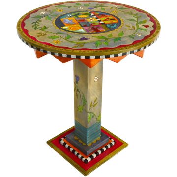 Quilted Icons Bar Table