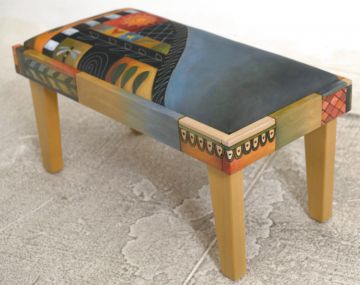Modern Abstract Bench