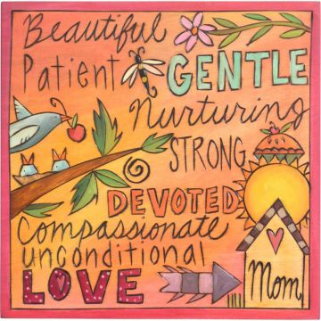 What Mom Means Plaque