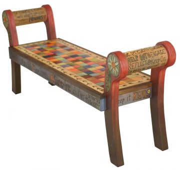 Quilt Top Bench