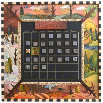 Autumnal Colors Perpetual Calendar