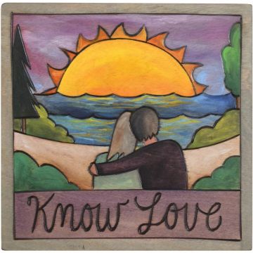 Know Love Plaque