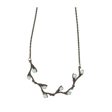 Pussy Willow Contour Chain Necklace