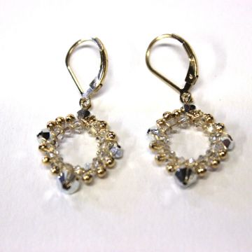 Dainty Crystal Earrings