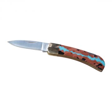 Turquoise Lockback Pocket Knife