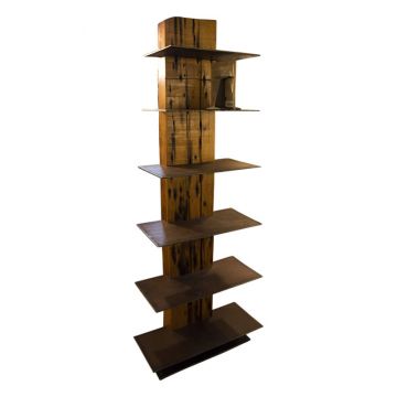 Ascending Industrial Bookshelf