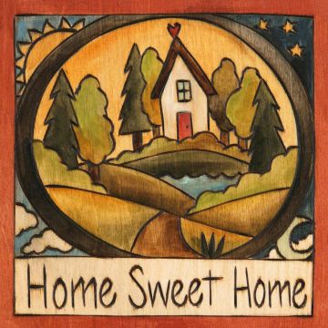Looks Like Home Plaque 6"x6"