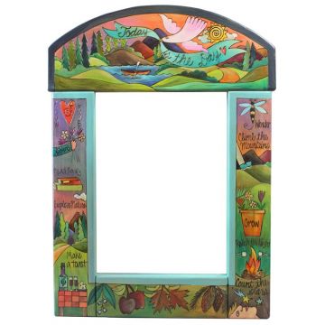 Sticks Today is the Day Medium Mirror