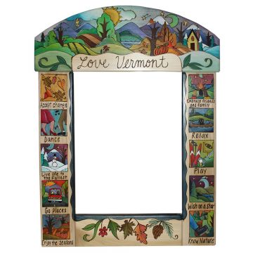 Sticks Love Vermont Medium Mirror