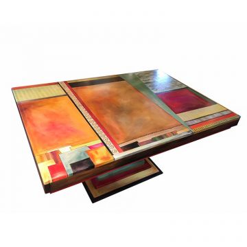 Contemporary Abstract Sticks Dining Table