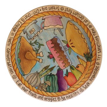 Turkey, Veggies & Pie Lazy Susan