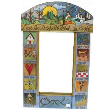 Sticks Seize the Day Seasons Small Mirror
