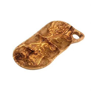 Olive Wood Appetizer Tray