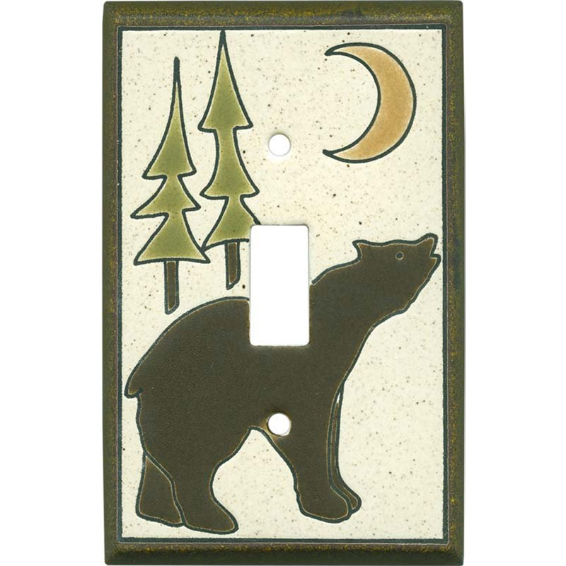 Brown Bear Switch Plate Cover