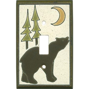 Brown Bear Switch Plate