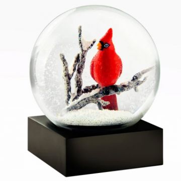 Cardinal Snow Globe