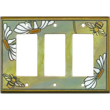 Daisy Bee Switch Plate