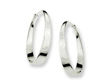 Aura Hoop Earrings - Metal Choices