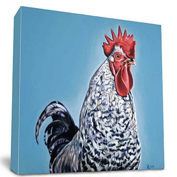 Benton Rooster Canvas Print