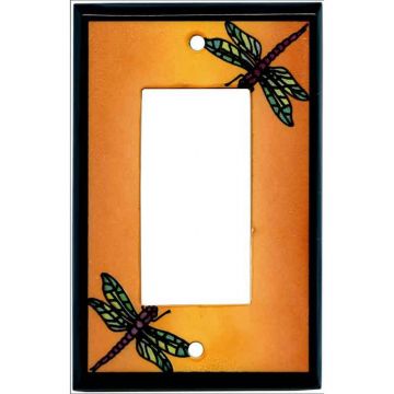 Multi-Color Dragonfly Switch Plate