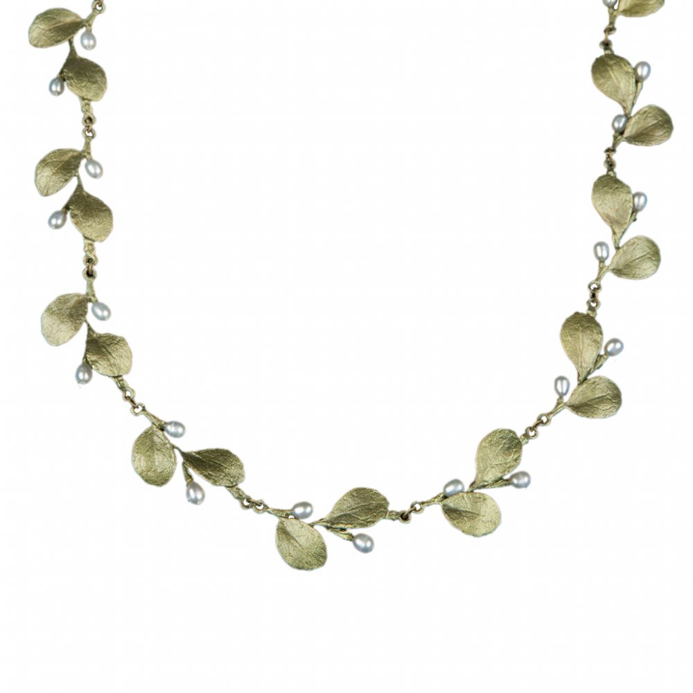 Irish Thorn Tailored Leaves Necklace