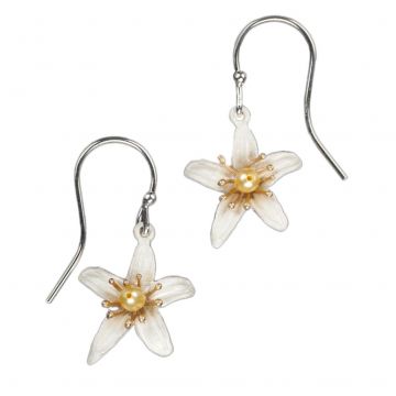 Petite Orange Blossom Earrings