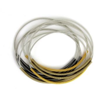 Multi Piano Wire Bracelet - Color Options