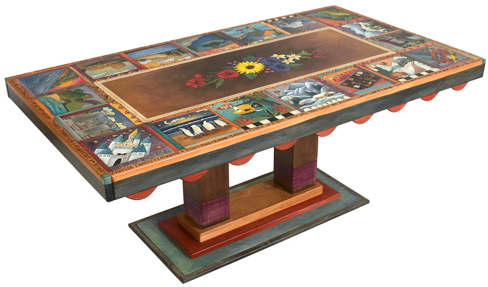 Custom Sticks Dining Table