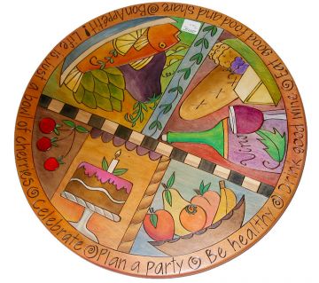 Dessert, Fruit Bowl & Wine Lazy Susan