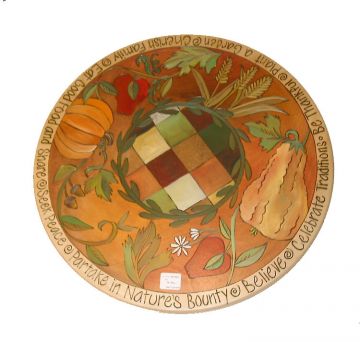 Fall Squash & Apples Lazy Susan