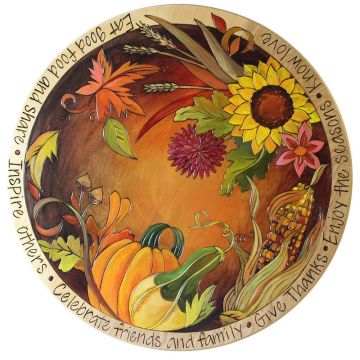 Autumn Harvest Lazy Susan