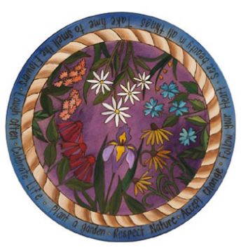 Respect Nature Floral Lazy Susan