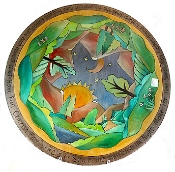 Forest Landscape Lazy Susan